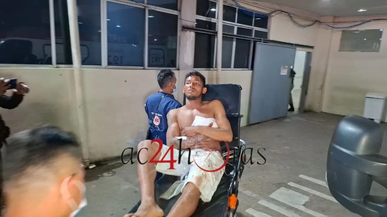 Violência em Sena Madureira: Operador de Máquinas é esfaqueado em Bar na BR-364