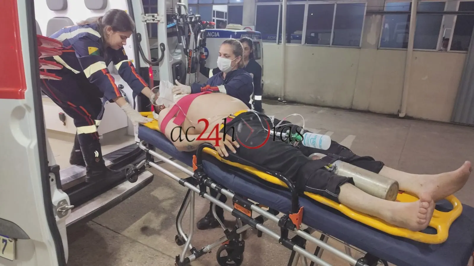 Trabalhador Sofre Queda Grave Durante Limpeza em Igreja de Rio Branco