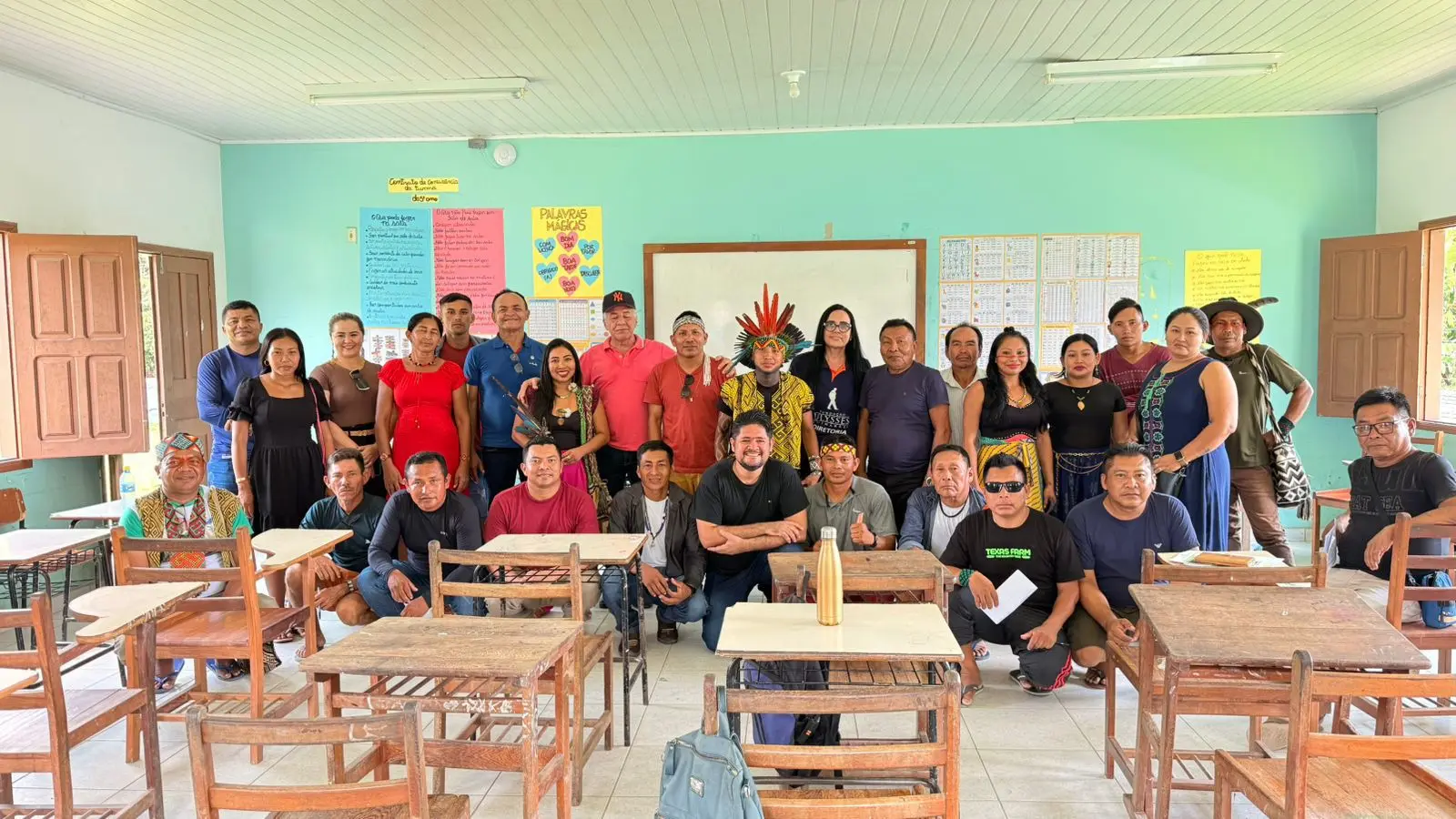 Fundação Ulysses Guimarães Inova ao Levar Cursos de Capacitação Política à Aldeia Huni Kuin no Acre