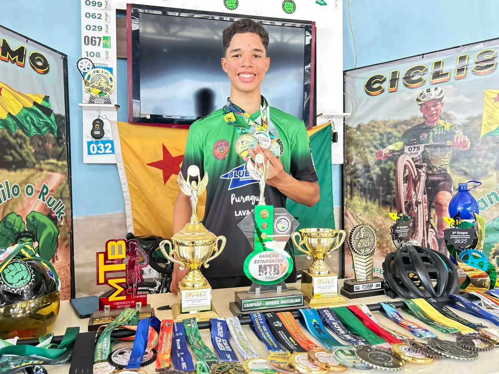 Acreano de 17 Anos Promete Brilhar no Campeonato Brasileiro de Ciclismo