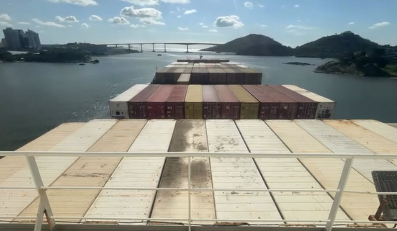 Vídeo espetacular da chegada a Vitória viraliza e encanta internautas