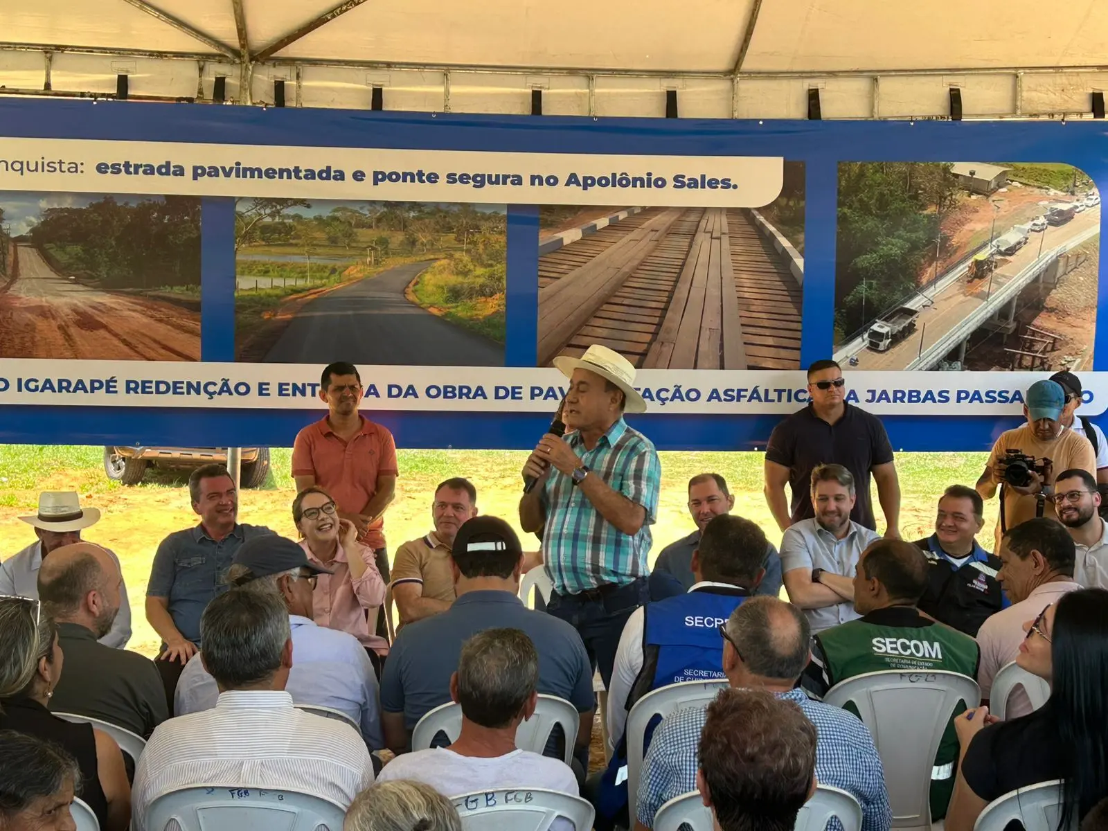 Rio Branco ganha nova ponte e pavimentação: Bocalom impulsiona infraestrutura na capital