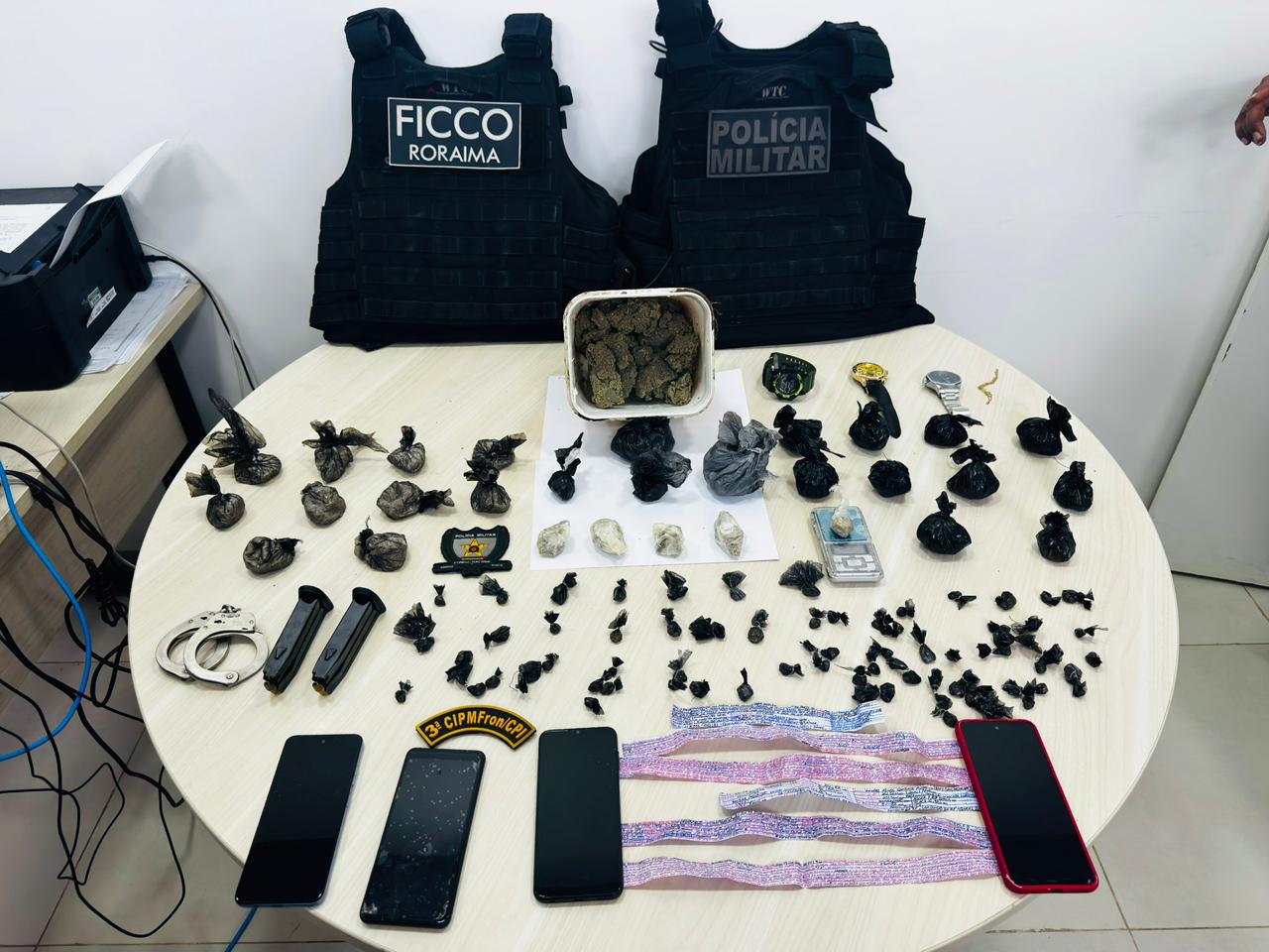 Rorainópolis: Furto de Mochila Desencadeia Operação e Desmantela Boca de Fumo Ligada a Facção Criminosa