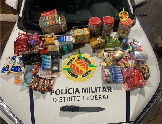 Ação Rápida da PMDF Prende Suspeito Após Furto em Loja de Conveniência no Guará II