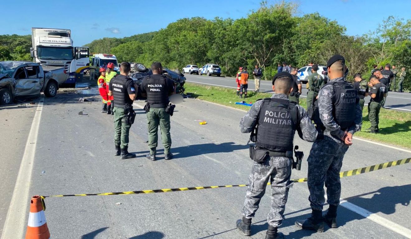 Tragédia na BR-101: Acidente fatal entre Vila Velha e Viana ceifa a vida de policial penal