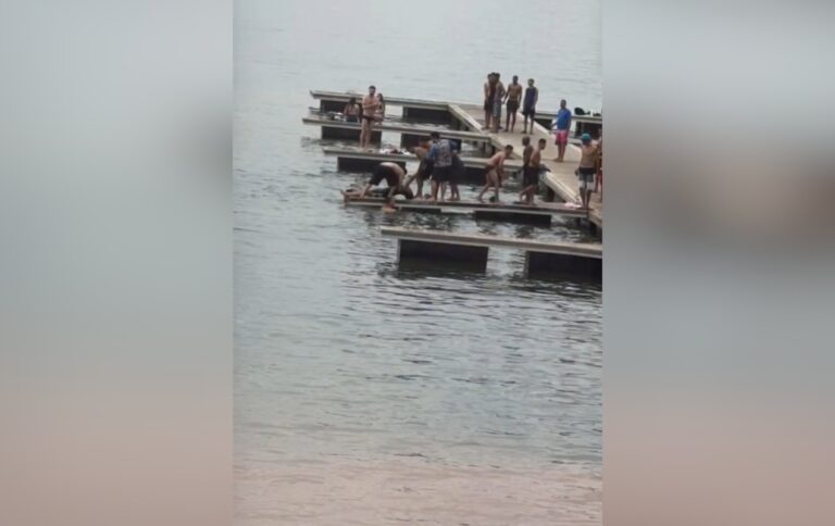 Avaré interdita píer após jovem morrer afogado em represa