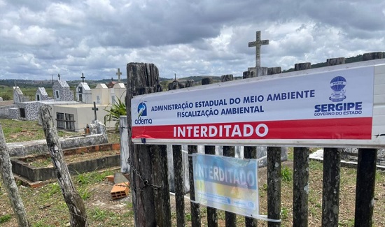Cemitério Irregular Interditado em Simão Dias: Adema Determina Recuperação Ambiental