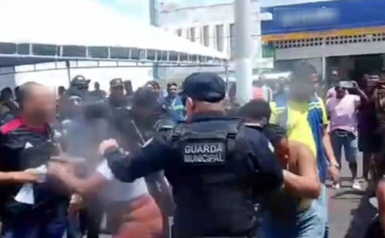 Briga provoca tumulto entre ambulantes no Centro de Aracaju