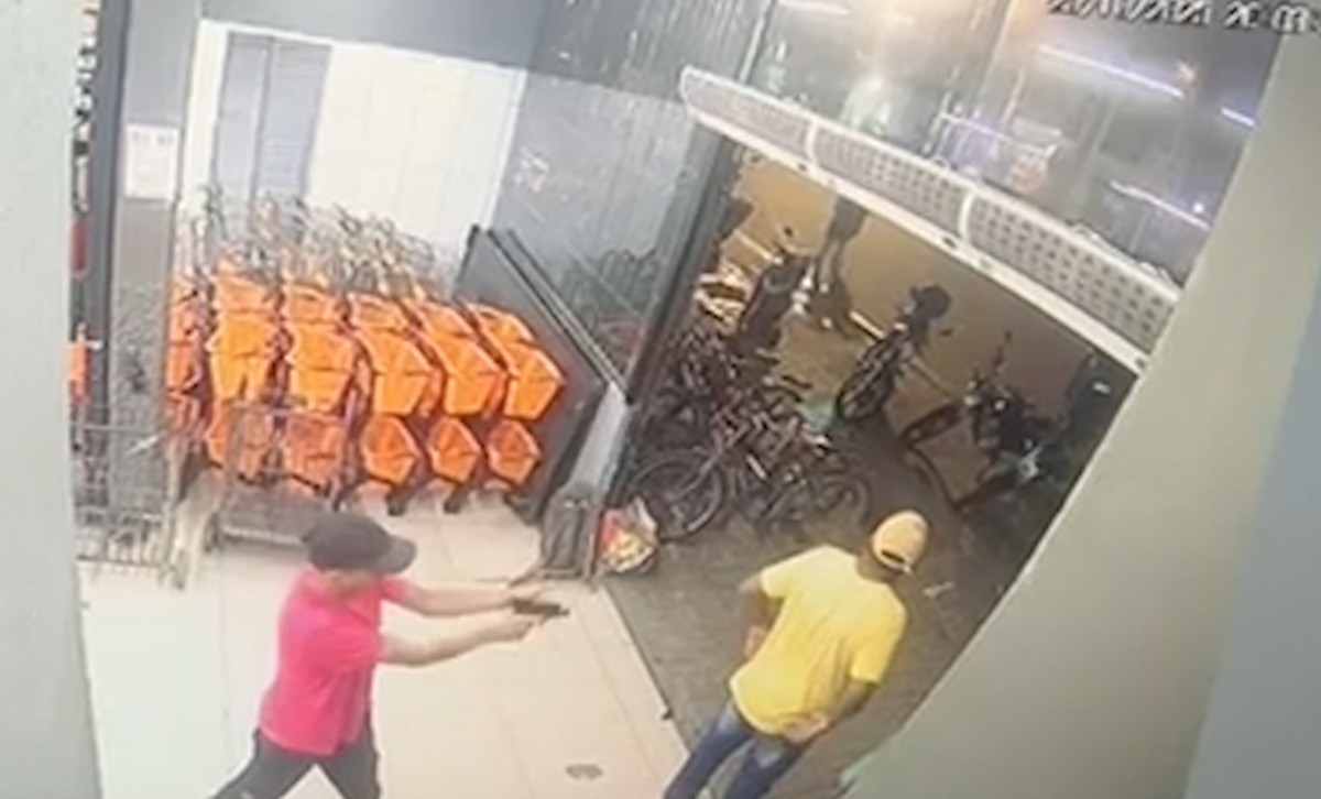 Tentativa de homicídio em Belém é registrada por câmera