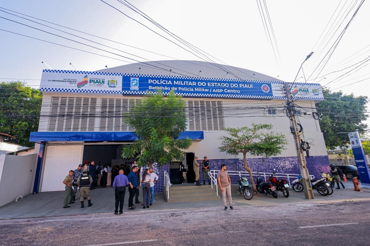 Novo batalhão da PM é inaugurado em Teresina