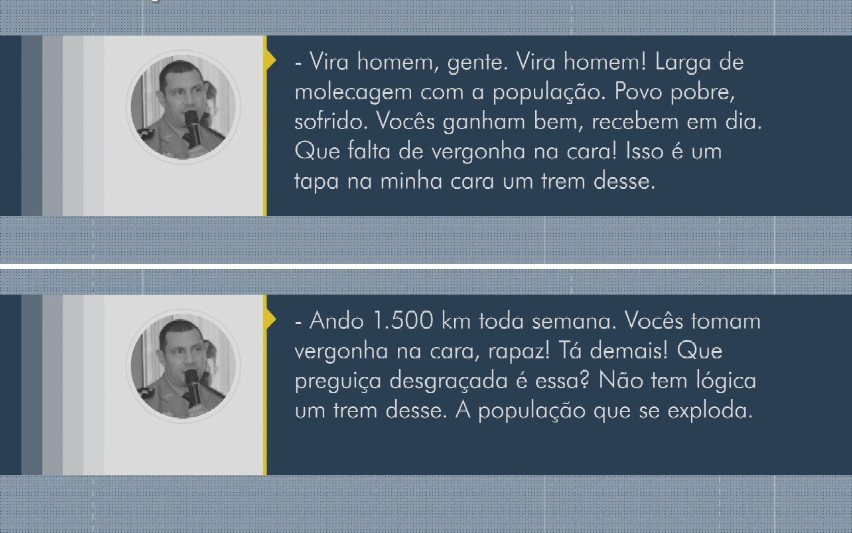 Coronel critica falta de policiamento em Águas Lindas de Goiás