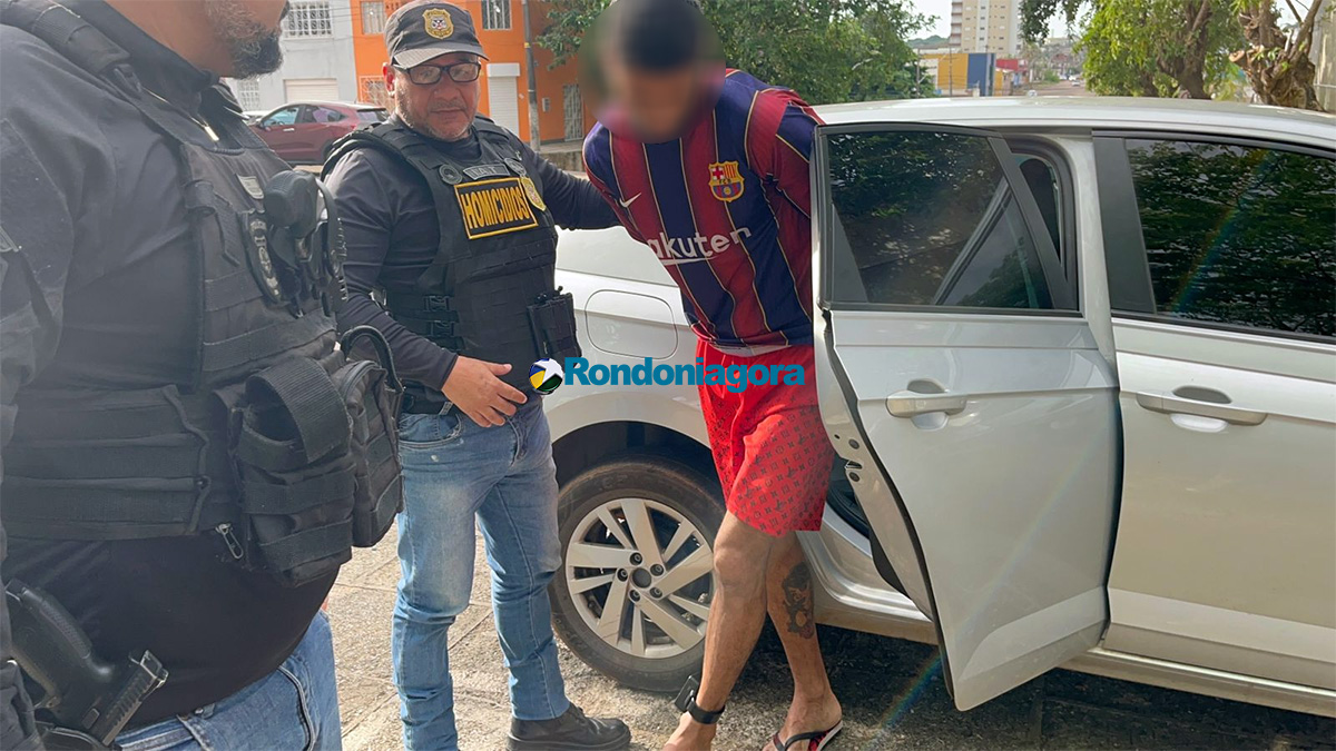 Foragido da Justiça Reconquistado: Preso Suspeito de Homicídio Ligado a Facções em Porto Velho