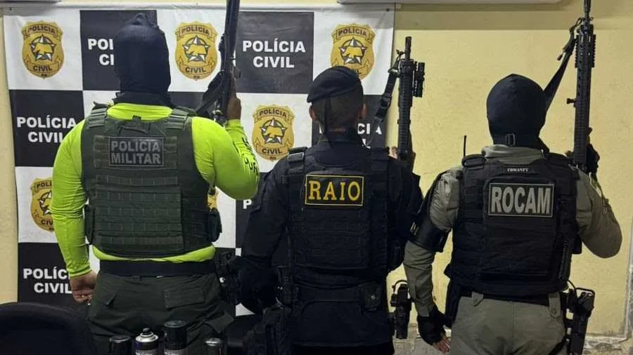 Ação Conjunta das PMs do RN e CE Desmantela Base Criminosa na Divisa Interestadual