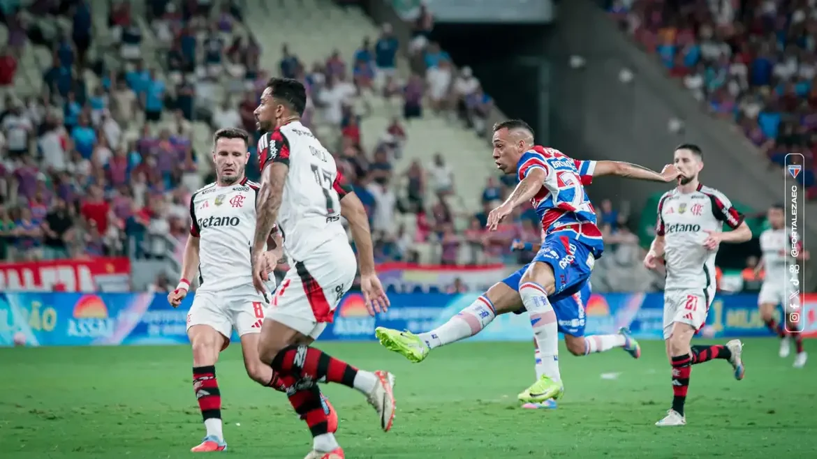 Flamengo tropeça no Castelão e Palmeiras ganha chance de ampliar liderança no Brasileirão