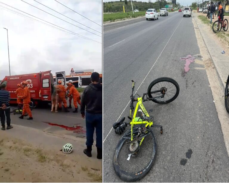Motorista presa por atropelar ciclista na RJ-140; sepultamento ocorreu no domingo