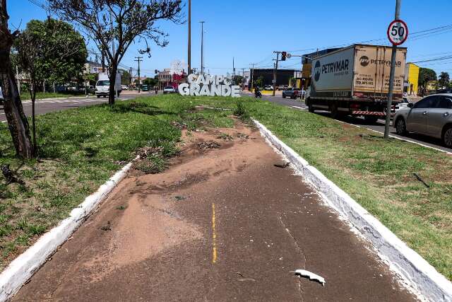 Ciclovias de Campo Grande: Falta de Manutenção e Desconexão Geram Críticas e Cobranças por Segurança