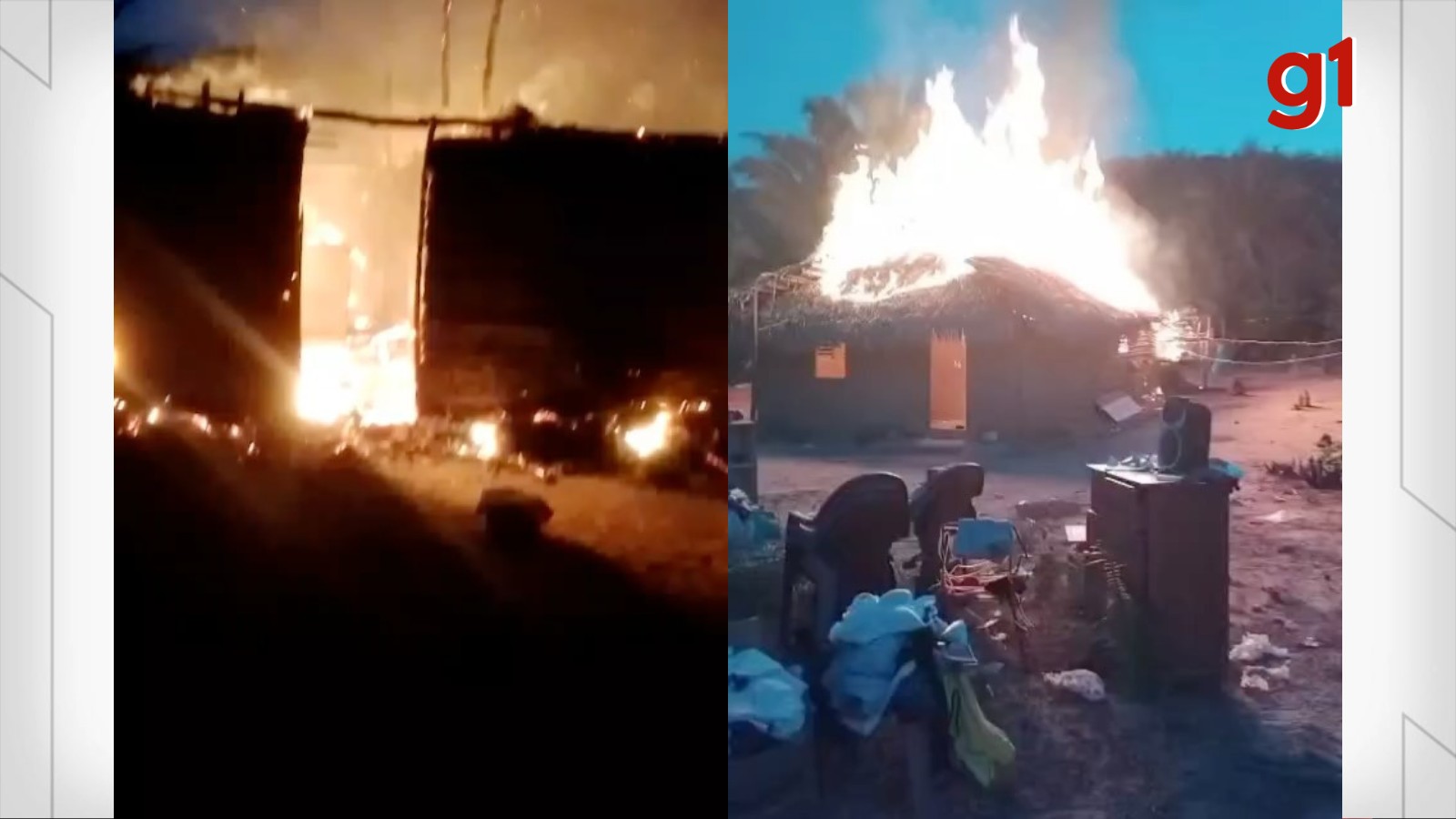 Incêndio destrói casa no Piauí durante preparo de azeite
