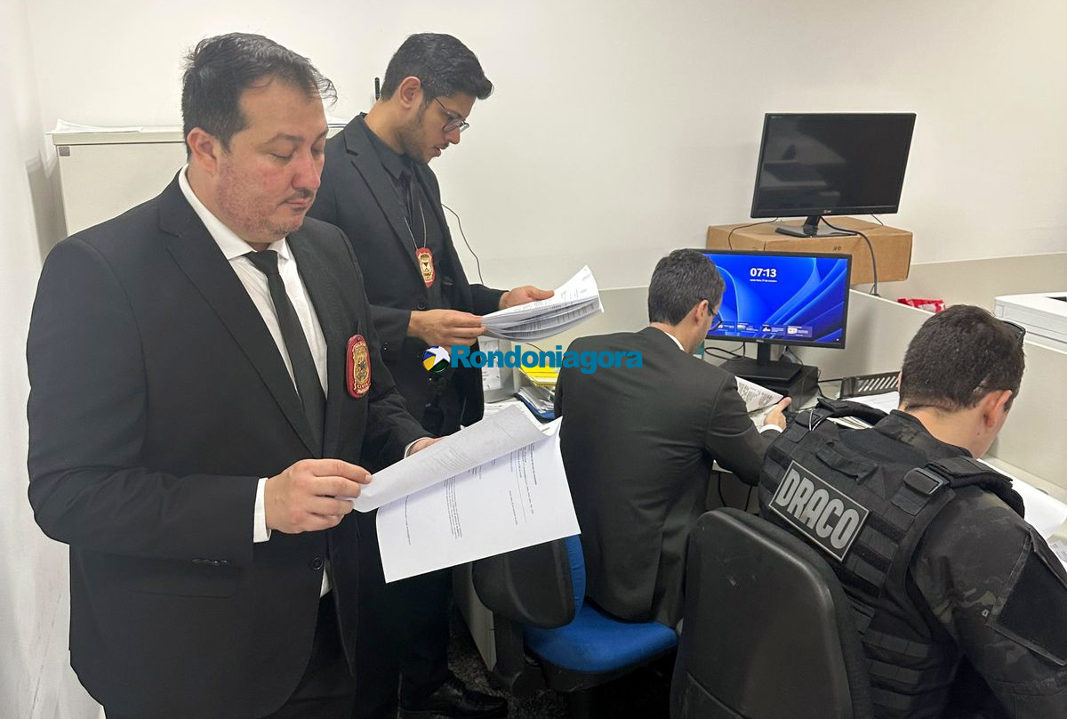 Operação ‘Ouro de Areia’ Investiga Desvio de Recursos e Cumpre Mandados no Gabinete de Deputado em Rondônia