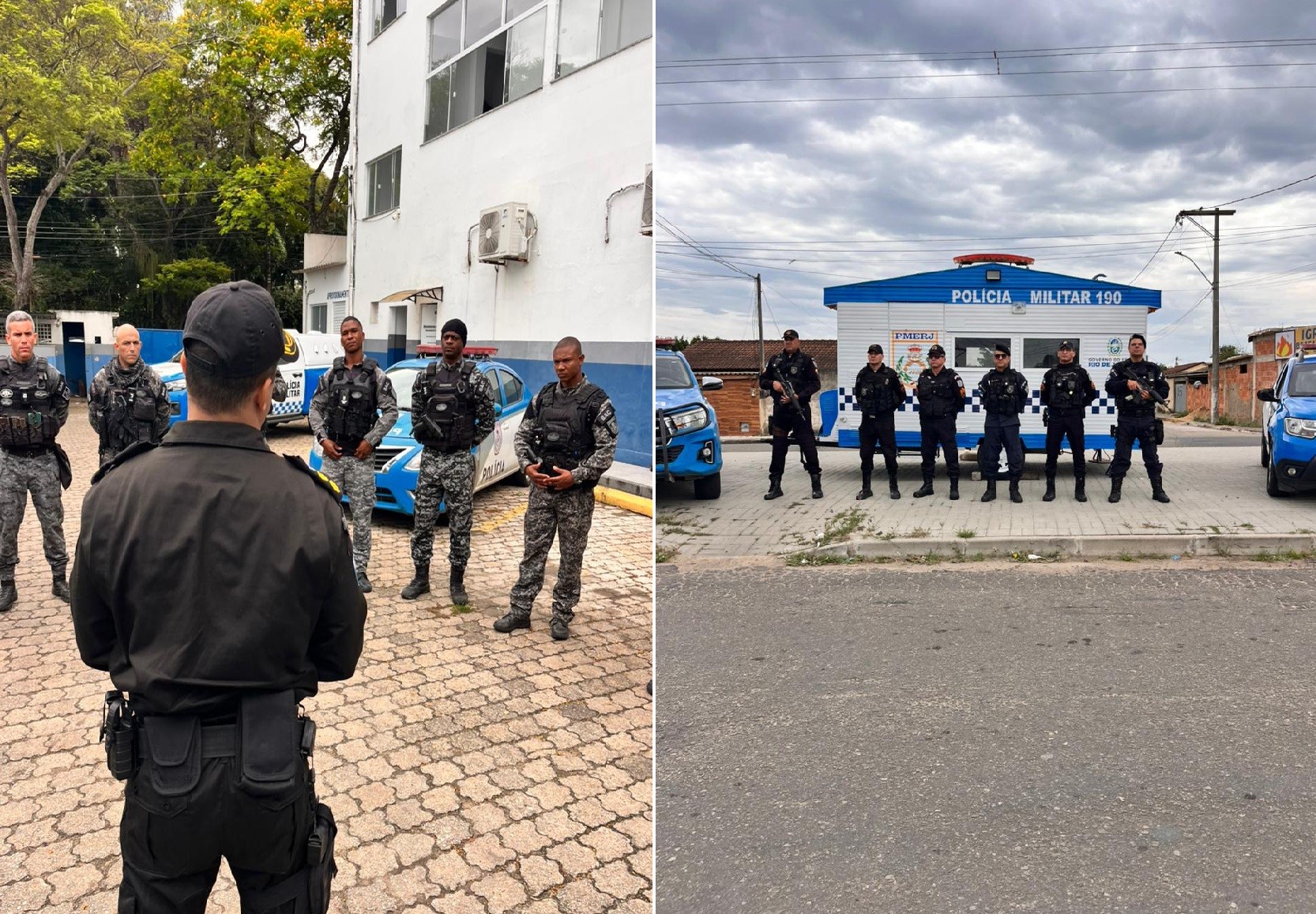Polícia militar realiza operação para conter onda de violência em Guarus
