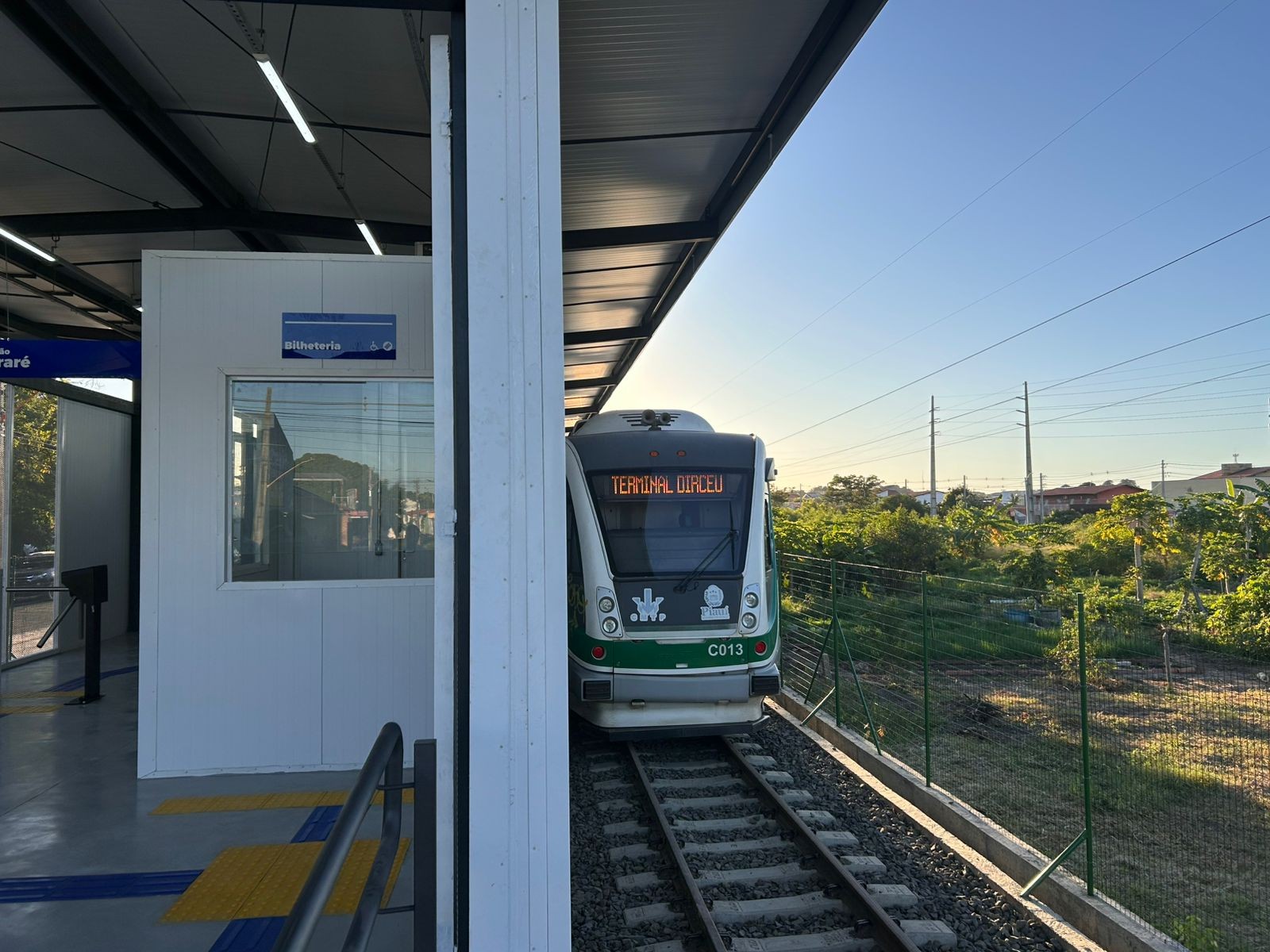 Estação de metrô será demolida em Teresina para obras de modernização