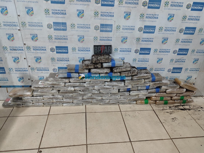 Corrida Criminosa: Motorista de Aplicativo Preso com 75 kg de Maconha em Porto Velho