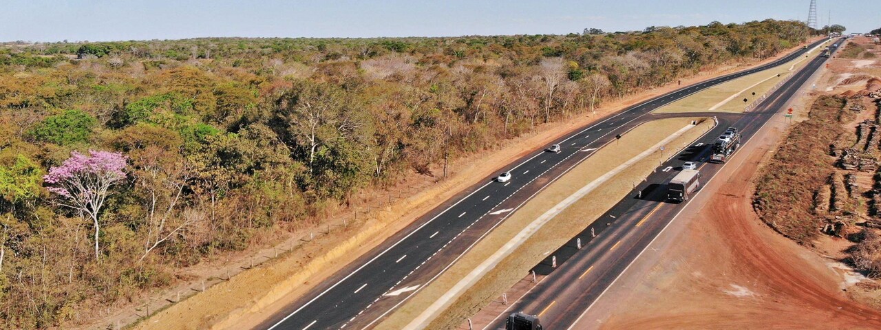 BR-153: MPTO investiga captação irregular de água em obras em Alvorada