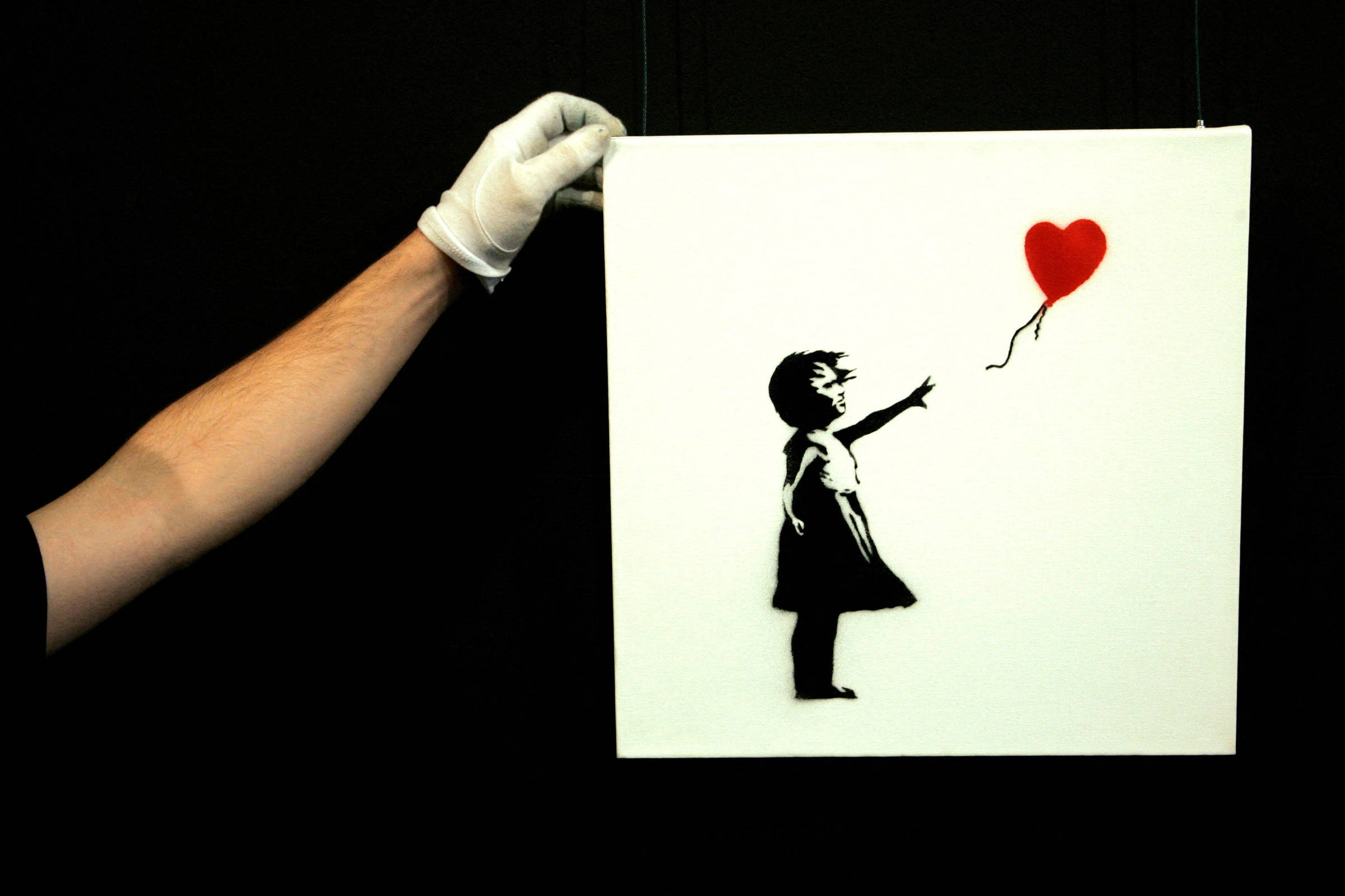 Condenação por roubo da obra ‘Menina com Balão’ de Banksy