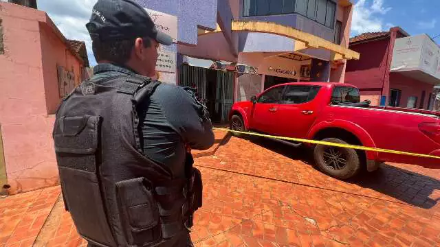 Agiota é assassinado a facadas em escritório no centro de Rio Brilhante