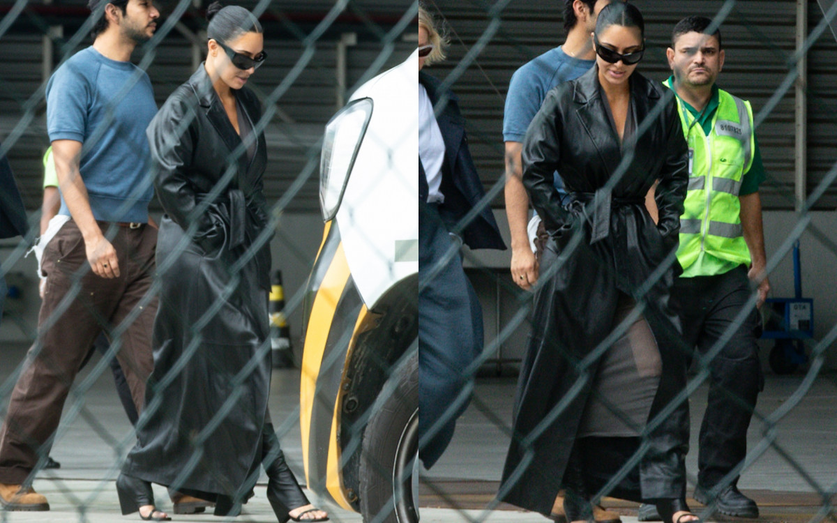 Kim Kardashian Desembarca no Rio de Janeiro Acompanhada de Elenco Estelar para a Première de ‘Tudo É Justo’