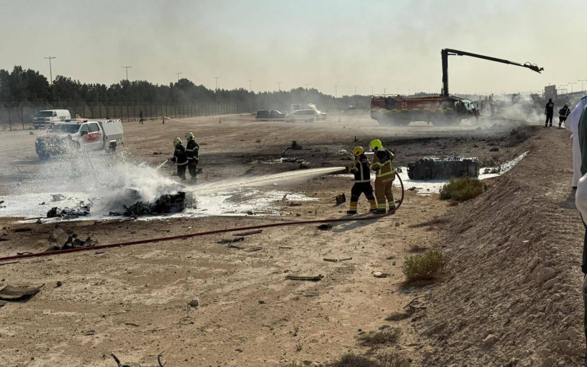 Tragédia Aérea em Dubai: Caça Indiano Cai em Demonstração e Mata Piloto
