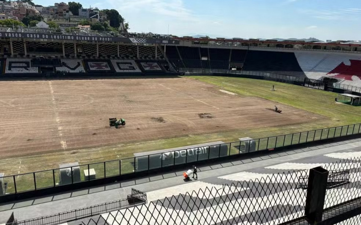 Vasco Inicia Revitalização de São Januário com Novo Gramado de Padrão Internacional