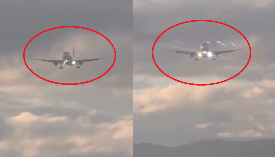 Aterrissagem dramática em Florianópolis: Avião luta contra ventos de ciclone e piloto é ovacionado