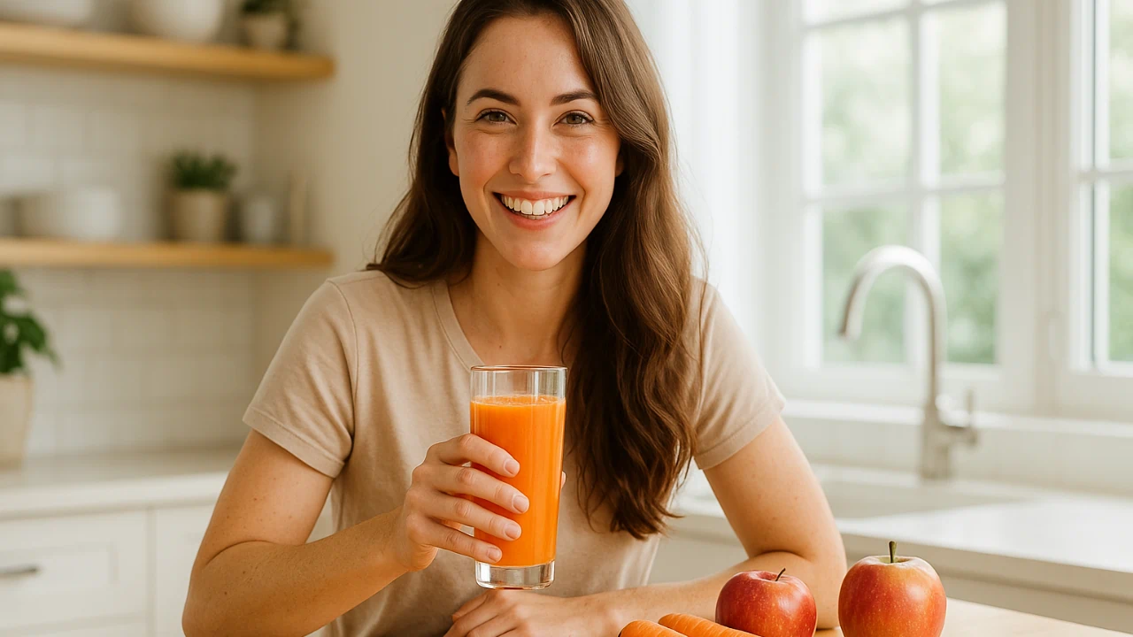 Suco Imunológico: Cenoura e Maçã, a Dupla Dinâmica para sua Saúde