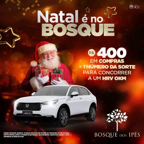Natal Mágico no Bosque dos Ipês: Carro 0km, Descontos Imperdíveis e Encanto do Mundo do Bita