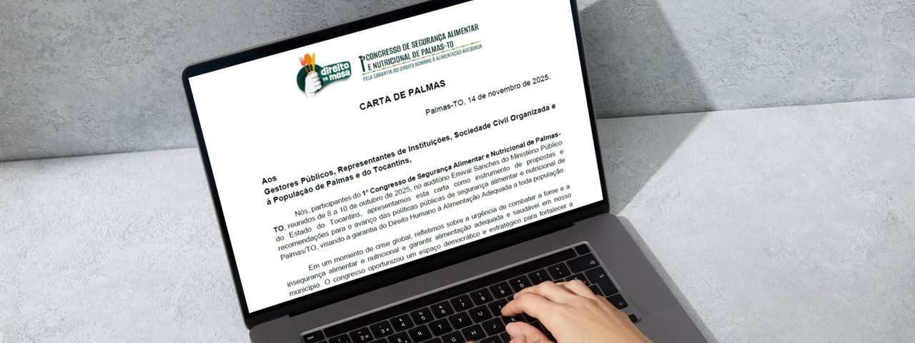 MPTO Acelera Ações Contra a Fome no Tocantins e Busca Segurança Alimentar Até 2026