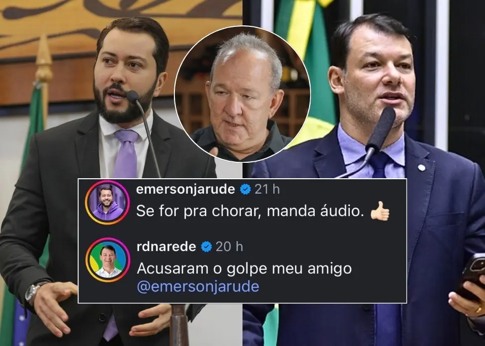 Troca de Farpa Política: Jarude e Duarte Rebatem Críticas de Calixto sobre Indicação de Vice