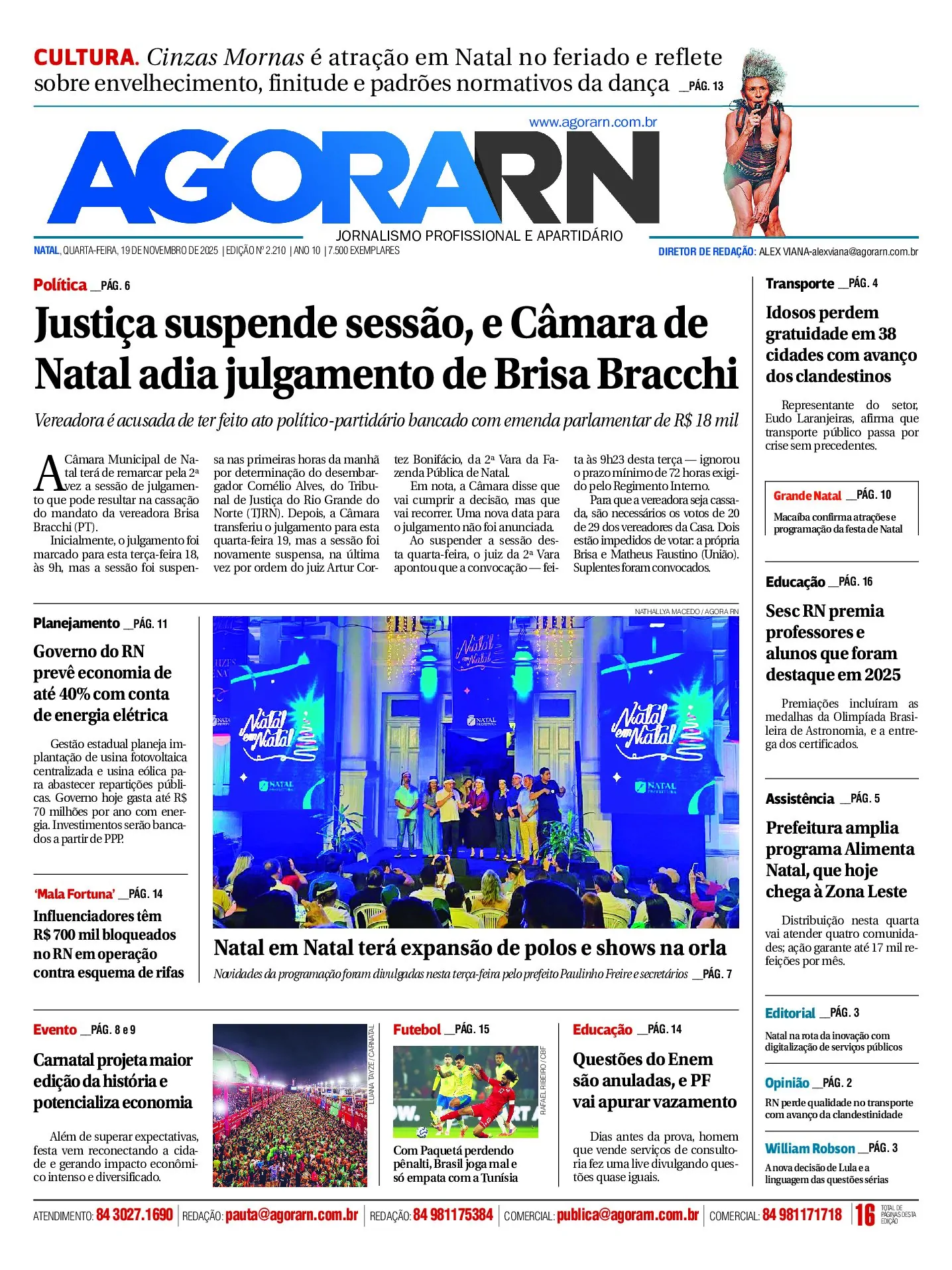 Agora RN Disponibiliza Edição Impressa em Formato Digital: Acesse Agora!