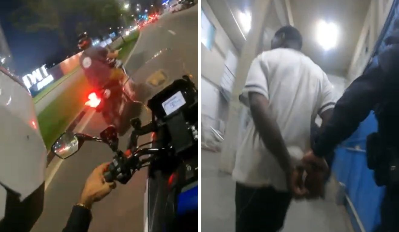 Fuga Alcoolizada: Motociclistas Bêbados Desafiam Blitz, Colidem e Acabam Presos em Vitória