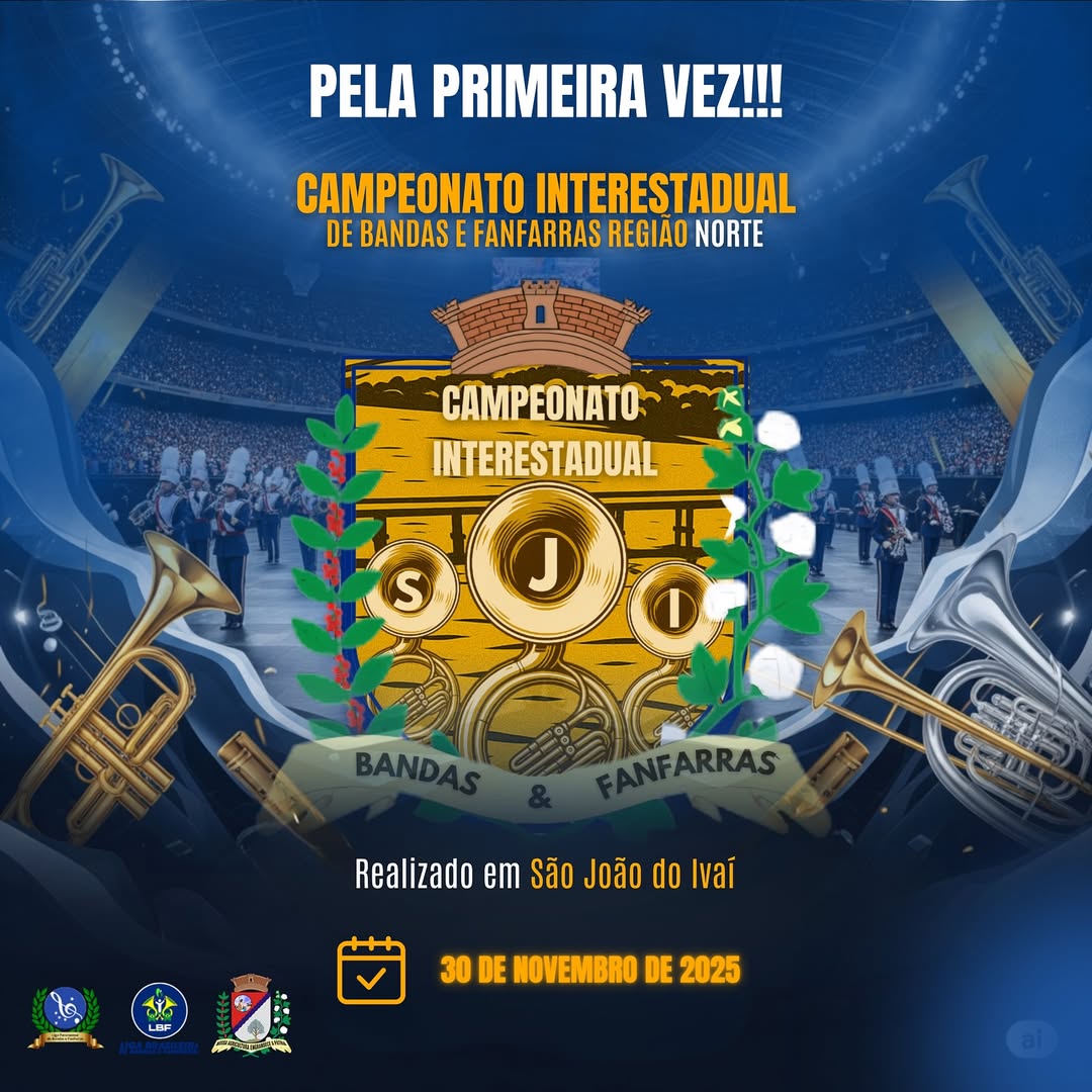 São João do Ivaí sediará primeiro campeonato interestadual de bandas e fanfarras da história da cidade