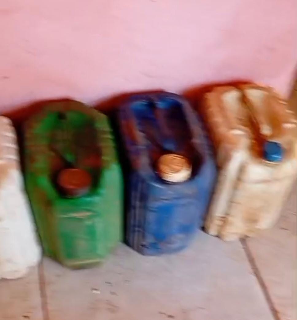 Comércio Clandestino de Gasolina Desmantelado em Palmas: Homem Preso no Santa Helena