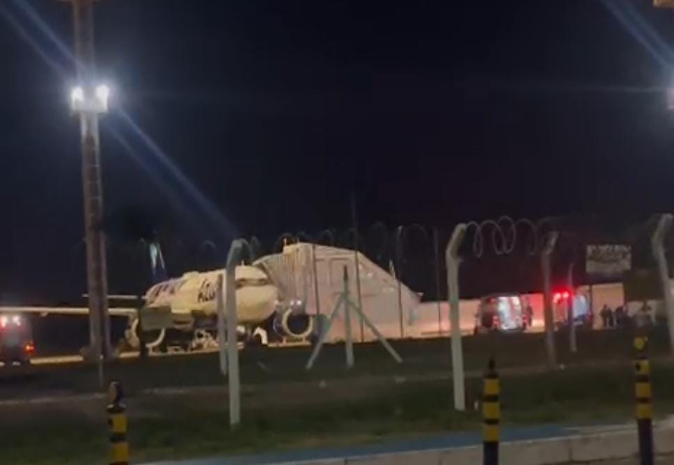 Passageiro morre após voo Manaus-Belo Horizonte ser desviado para Palmas
