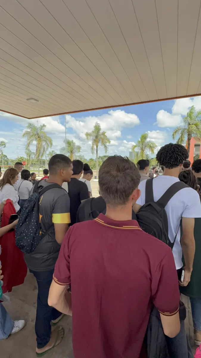 Enem 2025: Corrida e Aglomeração marcam abertura do segundo dia de provas em Rio Branco