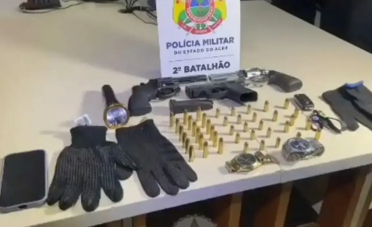 Ação Rápida da PMAC Desarticula Quadrilha Armada e Recupera Veículo Roubado em Rio Branco