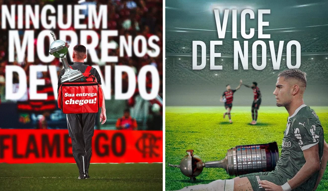 Flamengo Tetracampeão da Libertadores Incendeia a Web com Memes Após Vitória Sobre o Palmeiras