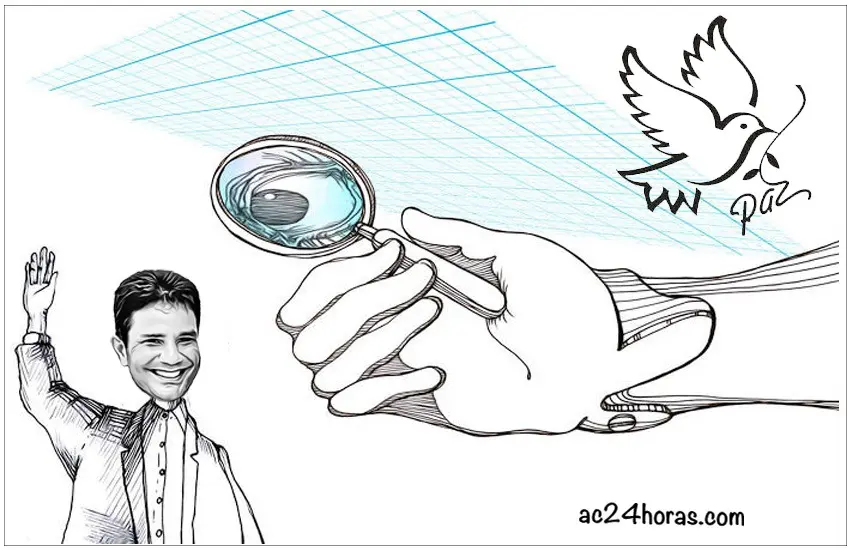 Um Raio de Esperança: Imagem Simbólica da Paz em Tempos Incertos