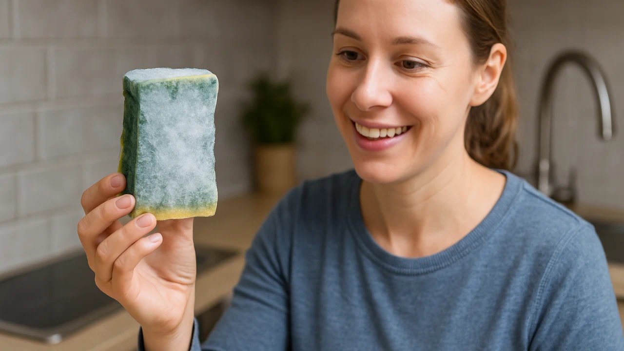 Esponja Impecável: O Truque Congelante para Eliminar Bactérias da Sua Pia