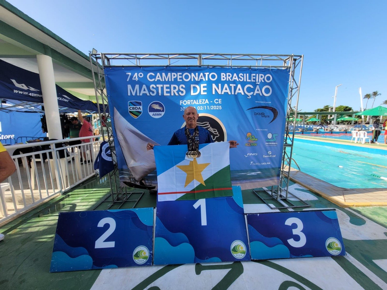 Antônio da Silva Brilha no Campeonato Brasileiro Master e Conquista Seis Medalhas