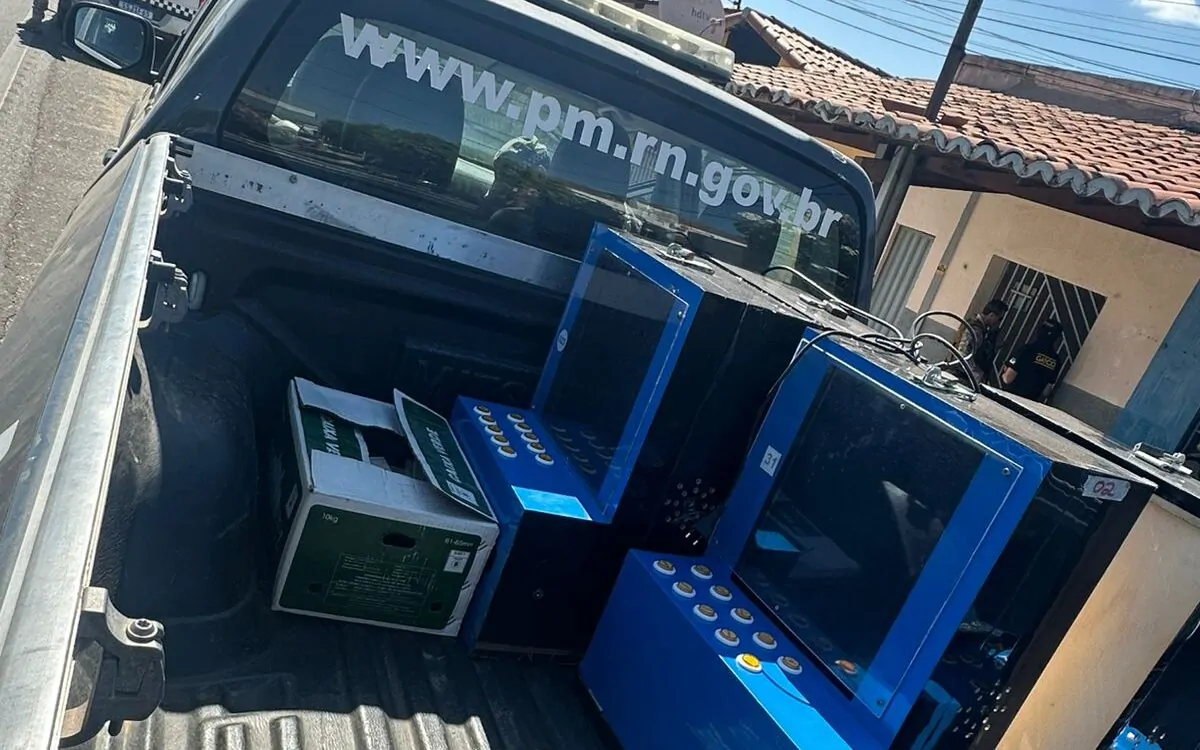 Ação Conjunta Desmantela Casas de Apostas Ilegais e Apreende Caça-Níqueis em Currais Novos