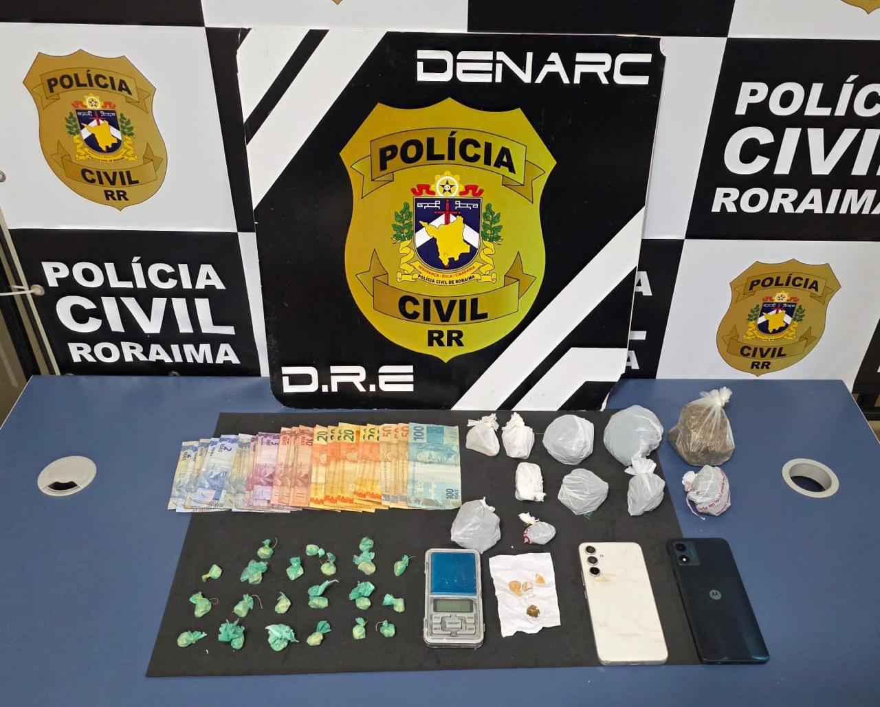 Ação Policial Desmantela Ponto de Tráfico no Cauamé: Idoso é Preso em Flagrante