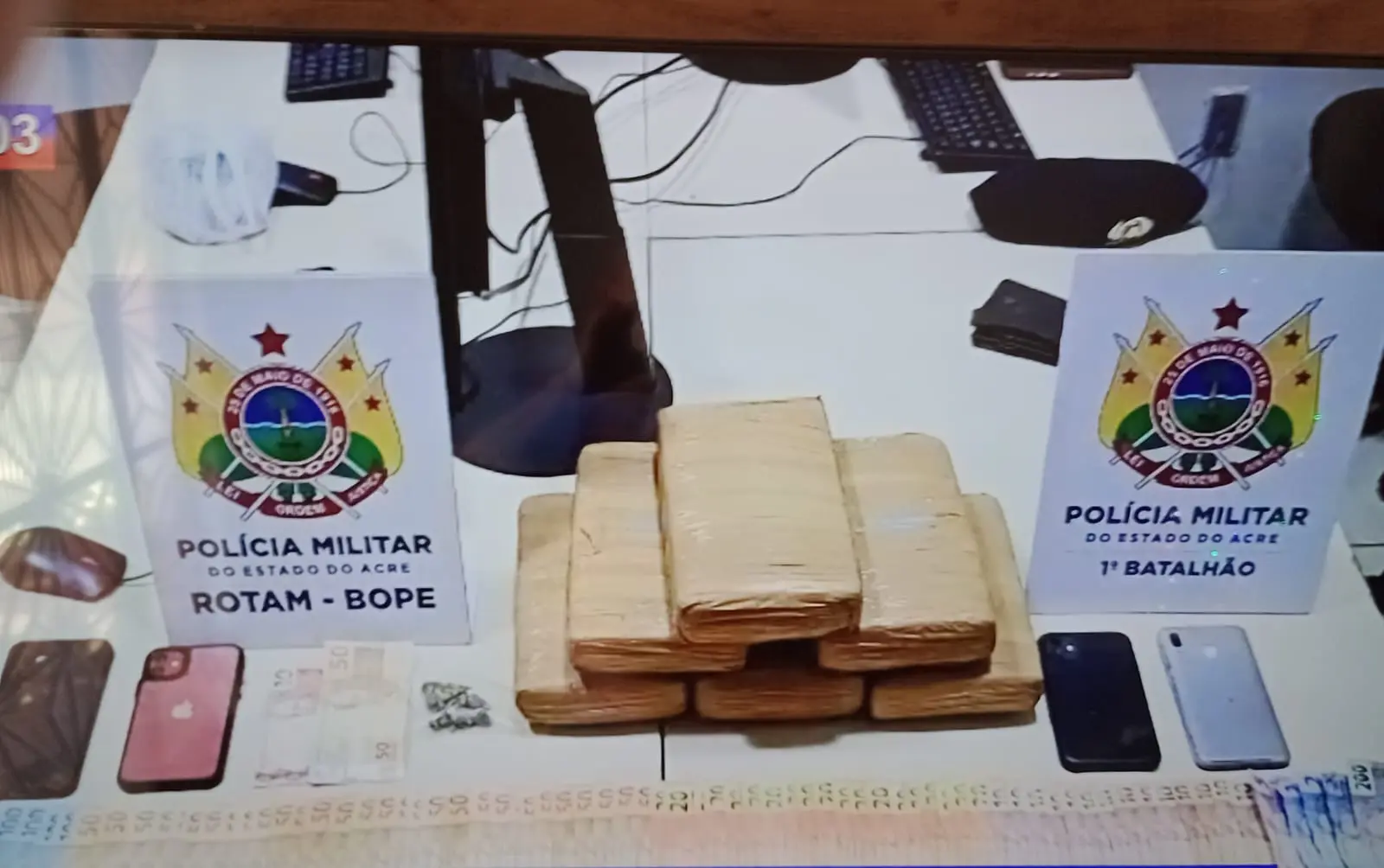 Raio-X no Crime: Líder de Facção Preso com ‘Arsenal’ de Drogas em Rio Branco